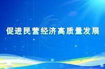 促進民營經濟高質量發展